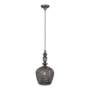 P907SM - Lisbon Pendant with Smoke Glass-0