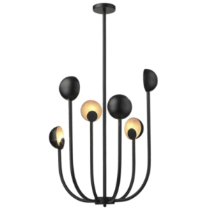 Brightstar CH513/6 BLACK Metal Chandelier