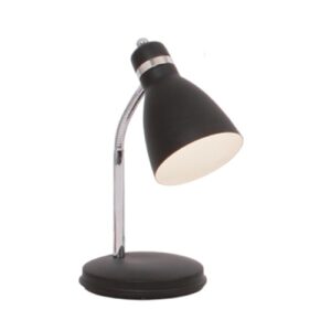 Brightstar TL310 BLACK Metal Desk Lamp with Flexi Arm