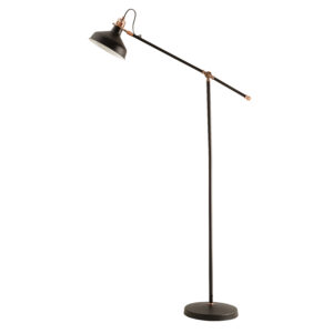 Eurolux RFL25 Floor Light Steel Black & Copper