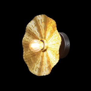 K Light G-KLW-501 Golden Flower Wall Light