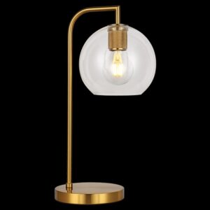 K Light T-KLT-1473/GD Inspiration Ball Glass Table Lamp
