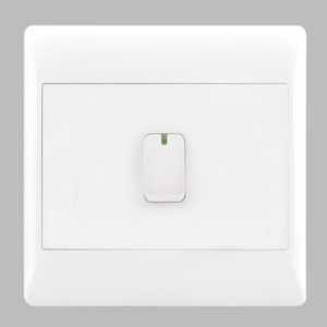 Brightstar ESW005 White 1 Lever Switch