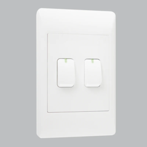 Brightstar ESW002 WHITE 2 Lever 2 Way Switch