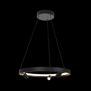 K Light K-LED-400/48BL LED 48cm Crown+3 Spot 3W LED Pendant