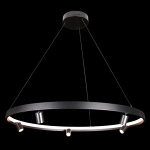 K Light K-LED-400/80BL LED 80cm Crown+5 Spot 3W LED Pendant