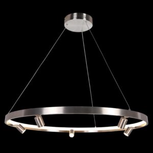K Light K-LED-400/80NS  LED 80cm Crown+5 Spot 3W LED Pendant