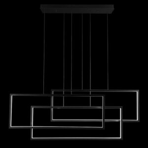 K Light K-LED-1021/BL LED Horizontal Enigma Pendant