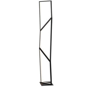 Brightstar  SL407 Black LED Aluminium and PC Floor Lamp