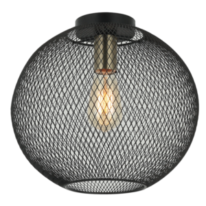 Brightstar CF339 BK/AQ Metal Ceiling Fitting