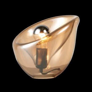 K Light DL-KLT-1027 Arum Lily Glass Table Lamp