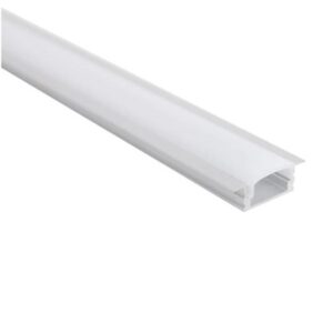 Pioled CH51 & CH42 Aluminium Profile Recessed with cover 2m