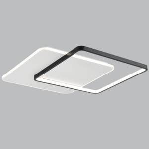 Brightstar CF275 BK/WH Metal and Acrylic LED Ceiling Fitting