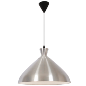Brightstar PEN135 ALUMINIUM 1 x 60W ES Pendant