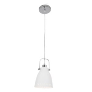 Brightstar PEN187/1 WHITE Metal Pendant