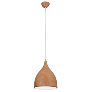 Brightstar PEN388 WOOD Metal Pendant with Wood Grain Finish