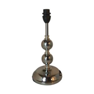 Litex Lamps TL1093 CH Chrome Double Metal Ball Table Lamp