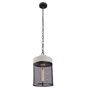 Brightstar PEN350 STONE Cement and Metal Cage Pendant
