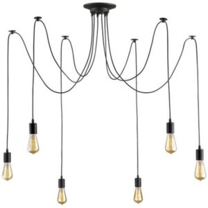 Brightstar PEN452/6 BLACK Metal Cord Pendant