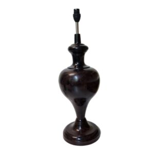 Litex Lamps TL3311 PINOTAGE Metal Table Lamp Pinotage Trophy