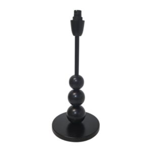 Litex Lamps TL1017 MATT/BK Triple Stack Metal Balls Table Lamp