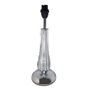 Litex Lamps TL1092 ACR/BC Ice Princess Clear Acrylic Iced Look Table Lamp