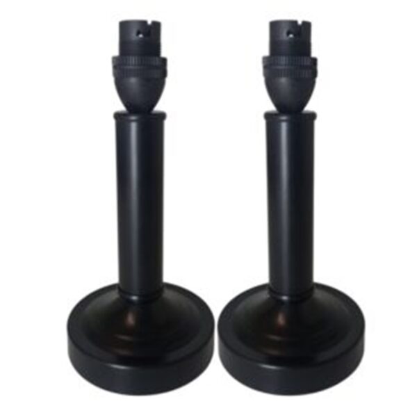 Litex Lamps TL4033 BK  Mini Table lamp Twin Pack