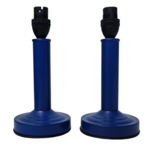 Litex Lamps TL4033 BLUE Mini Table lamp Twin Pack