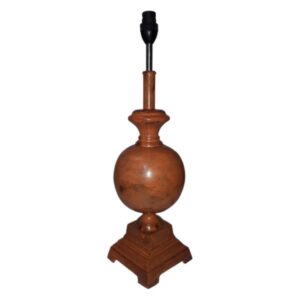 Litex Lamps TL4037 TAN/BC Table Lamp Metal Lady Terracotta