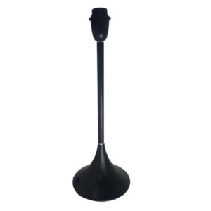 Litex Lamps TL913 BK Large Bugle Metal Table Lamp