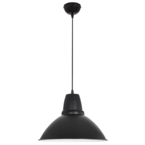 BrightStar PEN2324/1 BLACK Aluminium Pendant - 1 x 60W (11W) ES
