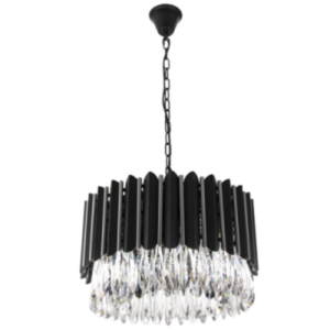 Brightstar PEN562 CHROME Metal and Crystal Pendant Chrome