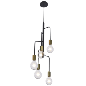 Brightstar PEN564/5 BLACK Metal Pendant Black