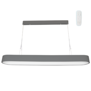 Brightstar PEN687 GREY LED Metal and Plastic Pendant with Remote Control