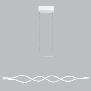 Brightstar PEN732 LED White Aluminium and Plastic LED Pendant