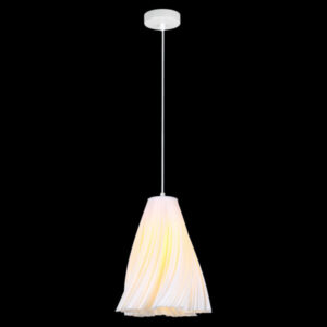 K Light PO-KLCH-1918 Tulip 3D Printed Recycled Pendant White