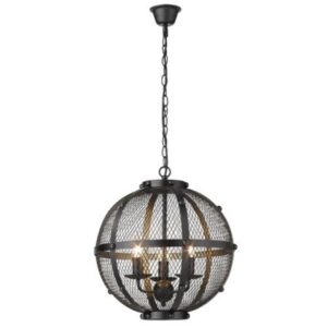 Brightstar PEN206/3 BLACK Metal Pendant Black