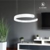K Light K-LED-2103/WH LED Alice Pendant - Image 3
