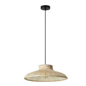 K Light E-KLCH-7093 Rattan Pendant Natural Bamboo