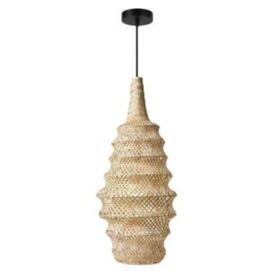 K Light E-KLCH-7106 Rattan Pendant Natural Bamboo