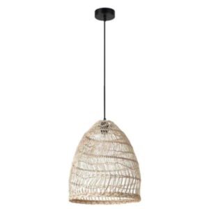 K Light E-KLCH-7127 Rattan Pendant Natural Bamboo