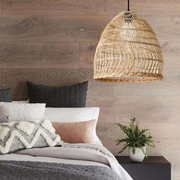 K Light E-KLCH-7127 Rattan Pendant Natural Bamboo - Image 2