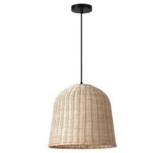 K Light E-KLCH-7128 Rattan Pendant Natural Bamboo