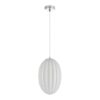 K Light A-KLCH-900-S/OP Marilyn Small Glass Pendant Chrome