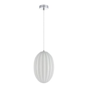 K Light A-KLCH-900-S/OP Marilyn Small Glass Pendant Chrome
