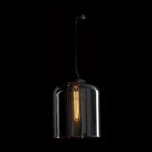 K Light CA-KLCH-001/SM Bell Jar Glass Pendant