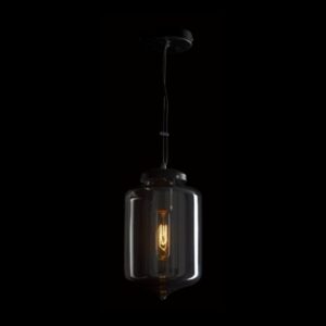 K Light CA-KLCH-002/SM Lantern Glass Pendant
