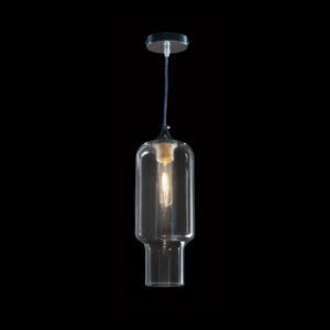 K Light CA-KLCH-004/CL Cylinder Glass Pendant