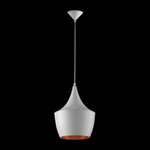 K Light CA-KLCH-1004/WH Crown Metal Pendant