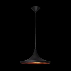 K Light CA-KLCH-1006/BL Conical Metal Pendant